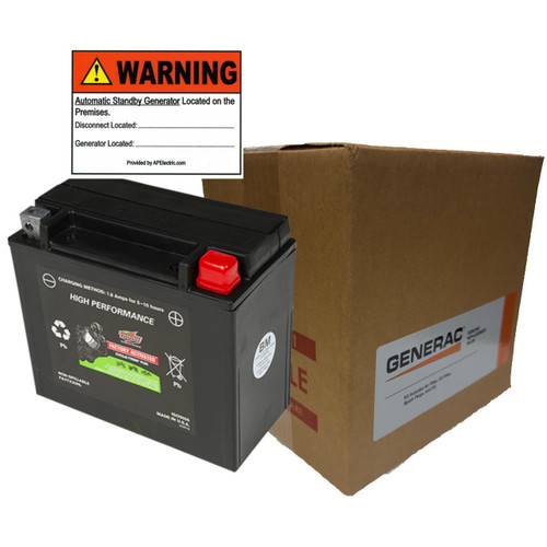 Basic Starter Package for Generac 28kW Air-Cooled Standby Generators