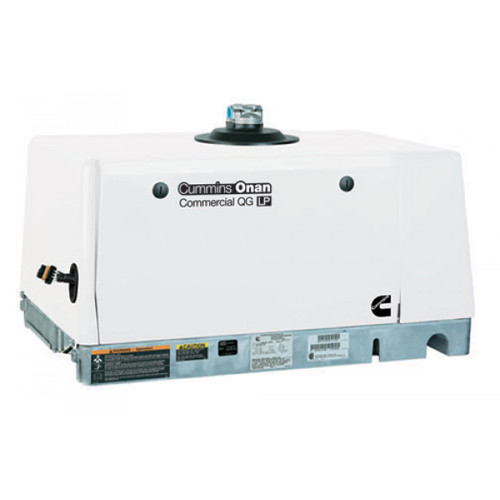 Cummins Onan 7HGJAE-2132 QG 7kW Gasoline Commercial Mobile Generator (120 Volt Only)