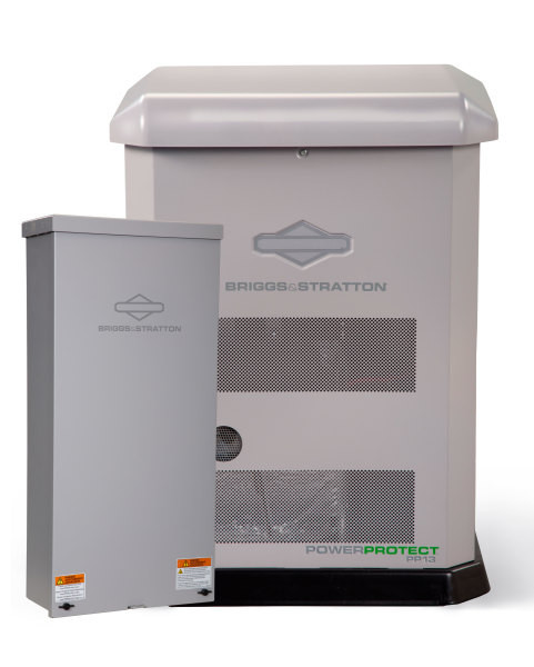 Briggs & Stratton 040743 13kW PowerProtect Generator with 200A SE Transfer Switch & Symphony Choice Kit
