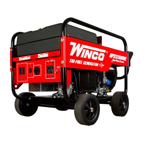 WINCO HPS12000HE-03/C 10800W Electric Start Portable Tri-Fuel Generator