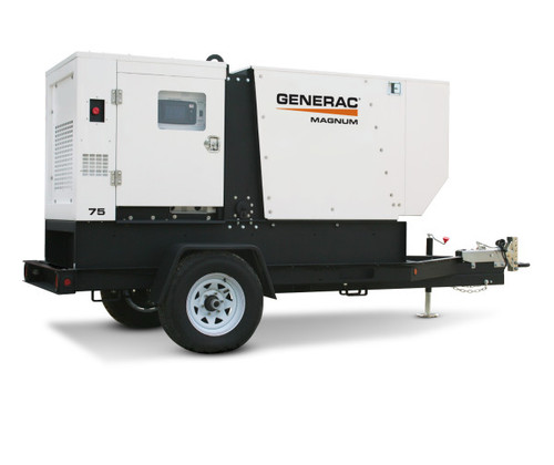 Generac MDG75DF4 56/62kW Mobile Diesel Generator with John Deere Engine