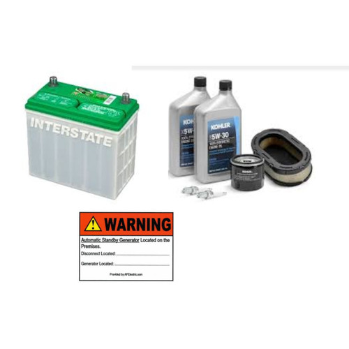 Basic Starter Package for Kohler 12RESV(L)
