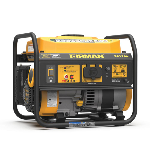 Firman P01204 1200W Portable Generator w/CO Alert