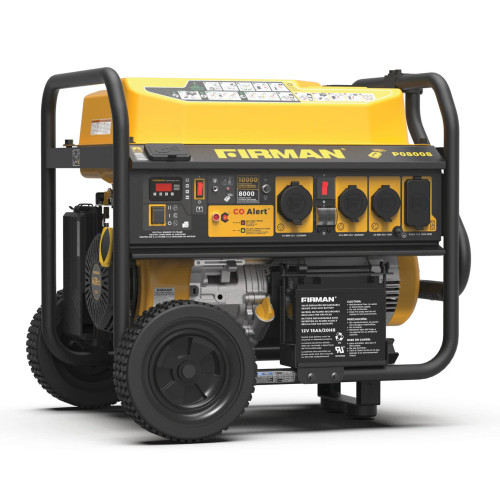 Firman P08008 8000W Remote Start Portable Generator w/CO Alert