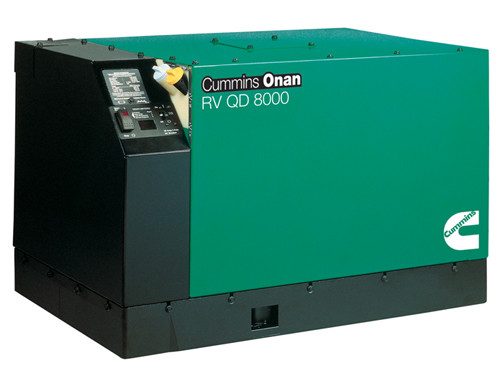 Cummins Onan 8HDKAK-1046 QD 8000W 120V Diesel RV Generator