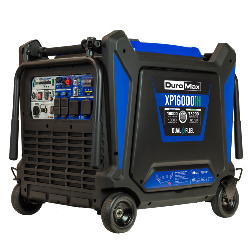 DuroMax XP16000iH 13000W Dual Fuel Portable Inverter Generator w/CO Alert