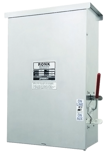 Ronk D7806 400A 3ph-120/240V Non-Fused Single-Throw Disconnect Switch